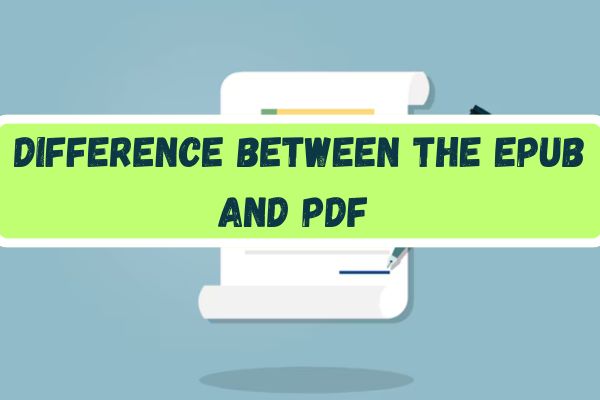 9 Difference between the EPUB and PDF images