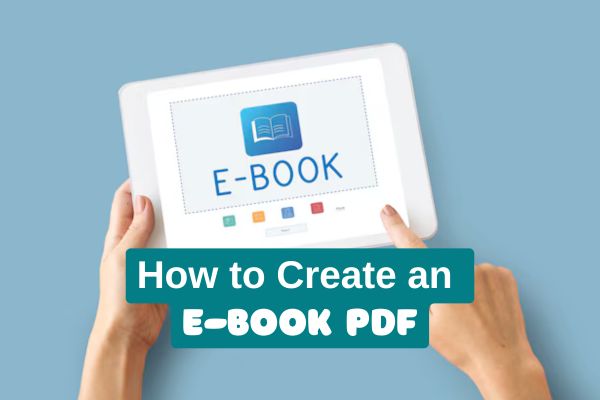 How to Create an E-book PDF image